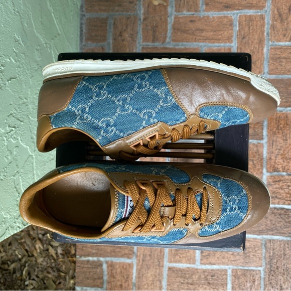 Gucci Rare Tennis Sneakers Shoes - Picture 13 of 13